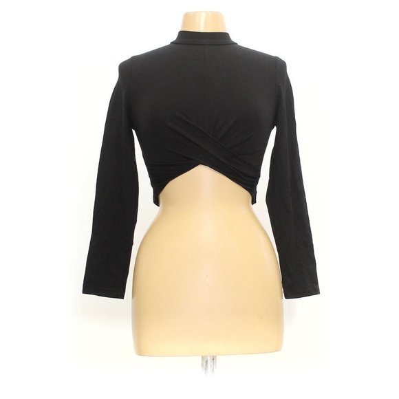 Lily Rose Girl Knotted Crop Top — Medium - Picture 3 of 7